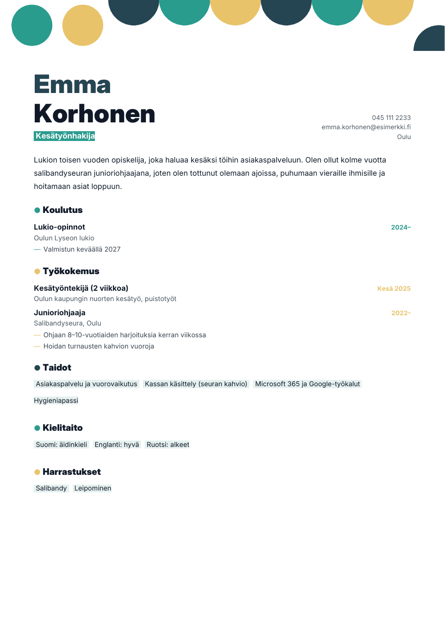 Graafi, värivaihtoehto Metsä